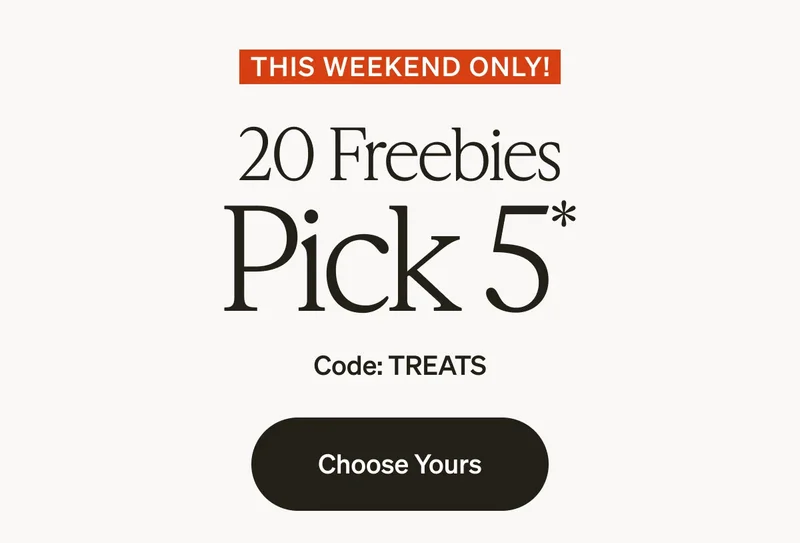 20 Freebies, Pick 5