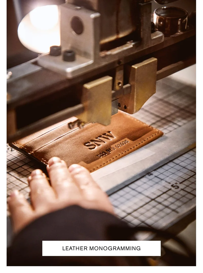 LEATHER MONOGRAMMING