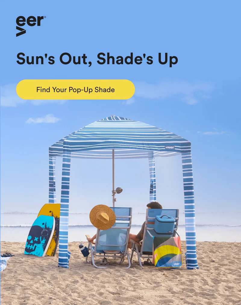 sun's out, shade's up - find your pop-up shade