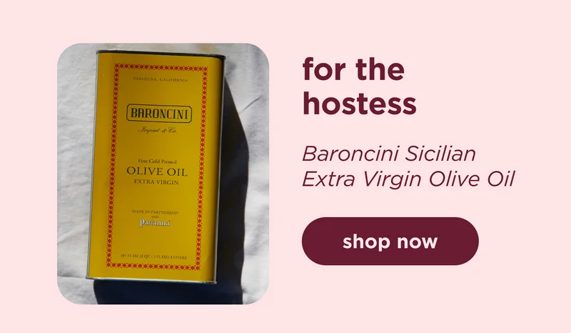 for the hostess Baroncini Sicilian Extra Virgin Olive Oil shop now