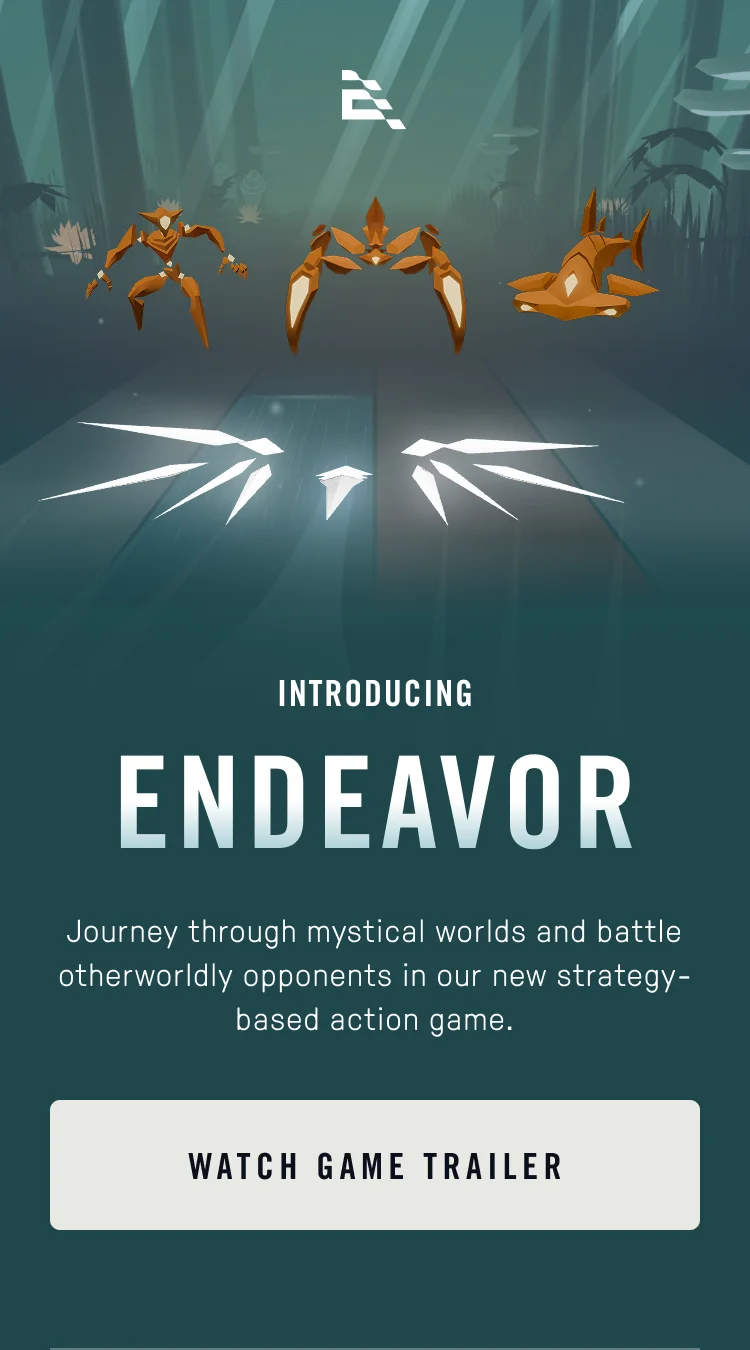 New Game: Endeavor | Watch the Trailer