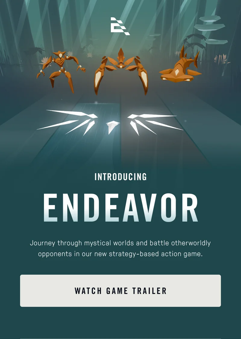 New Game: Endeavor | Watch the Trailer