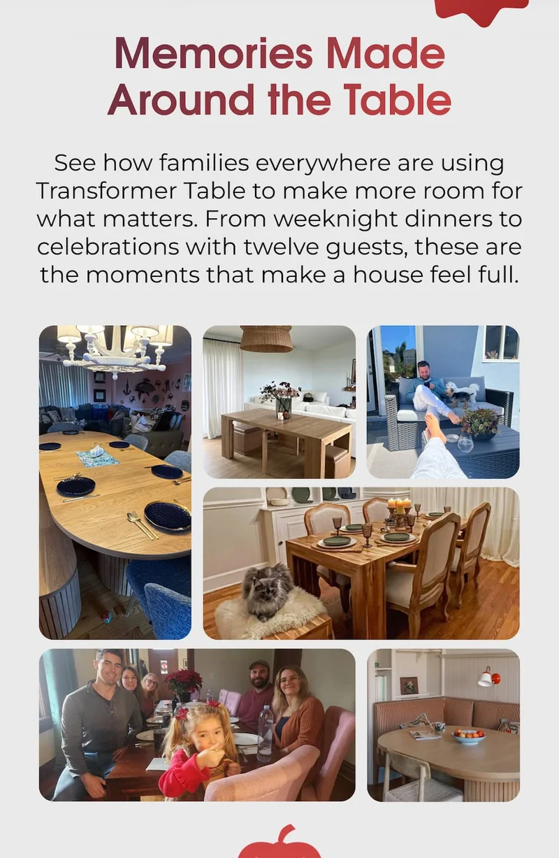 Memories Made Around The Table