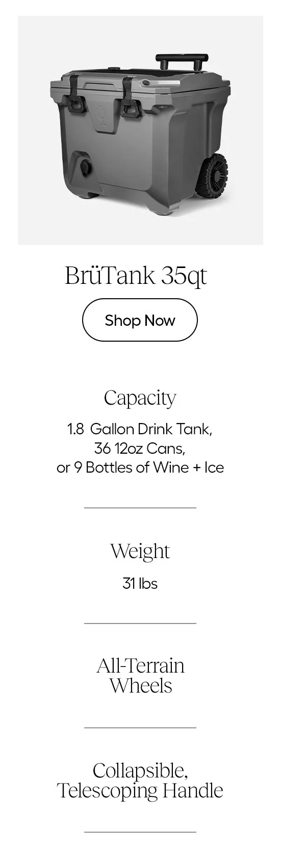 BrüTank 35qt - Shop Now