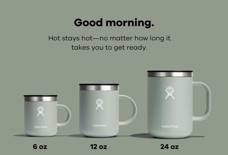 Good morning. Hot stays hot - no matter how long it takes you to get ready.