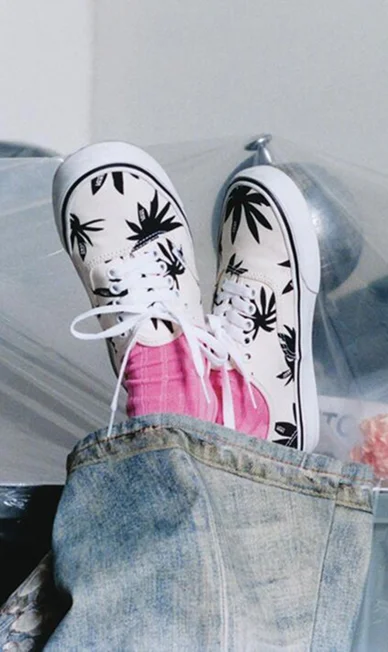 Marshmallow White Black Authentic Shoe