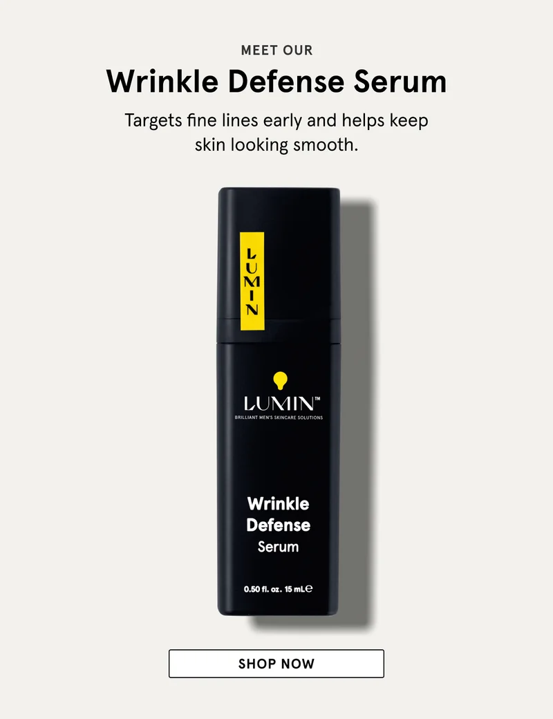 Meet our Wrinkle Defense Serum