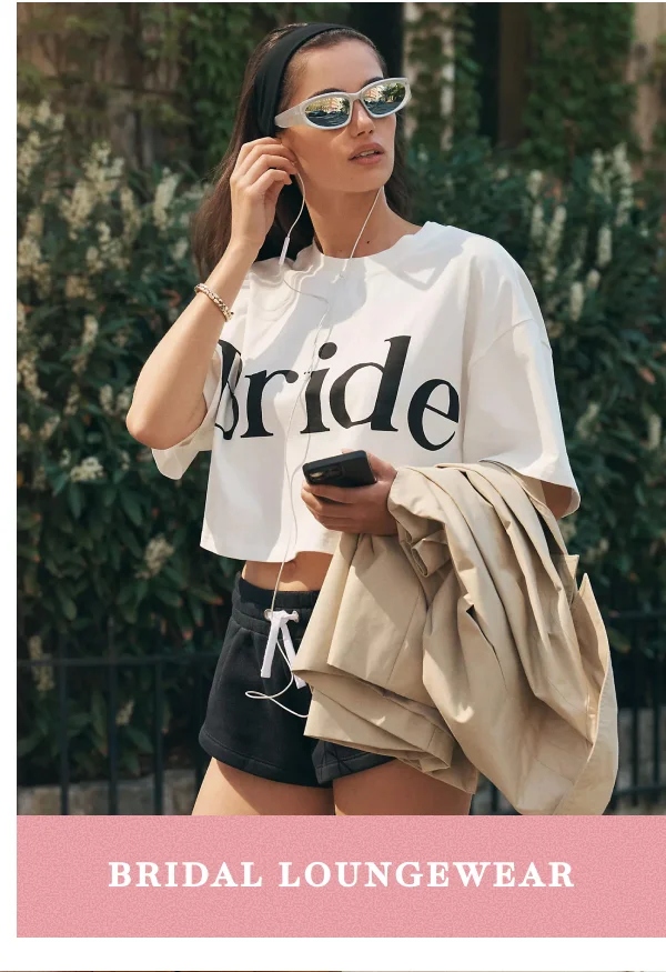 bridal loungewear
