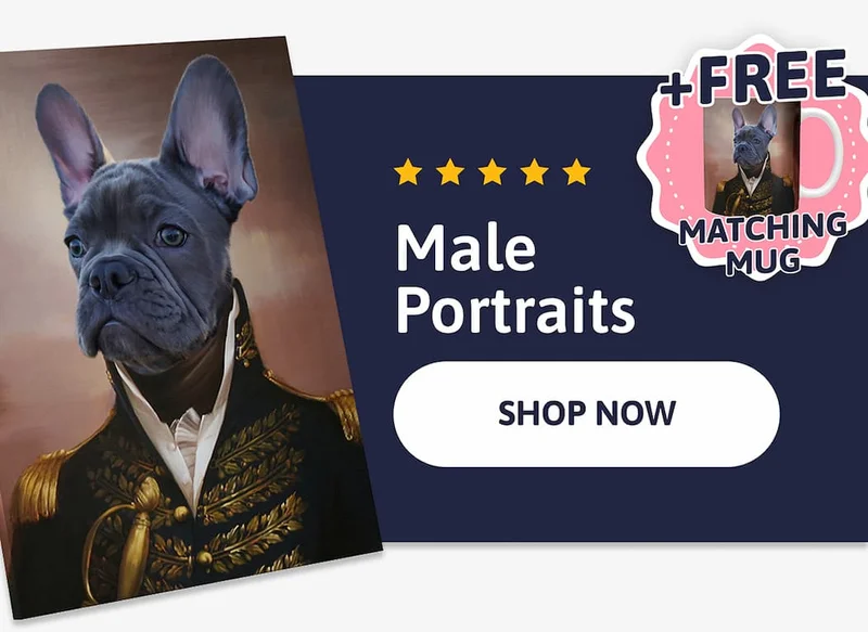 Male Portraits + FREE Matching Mug