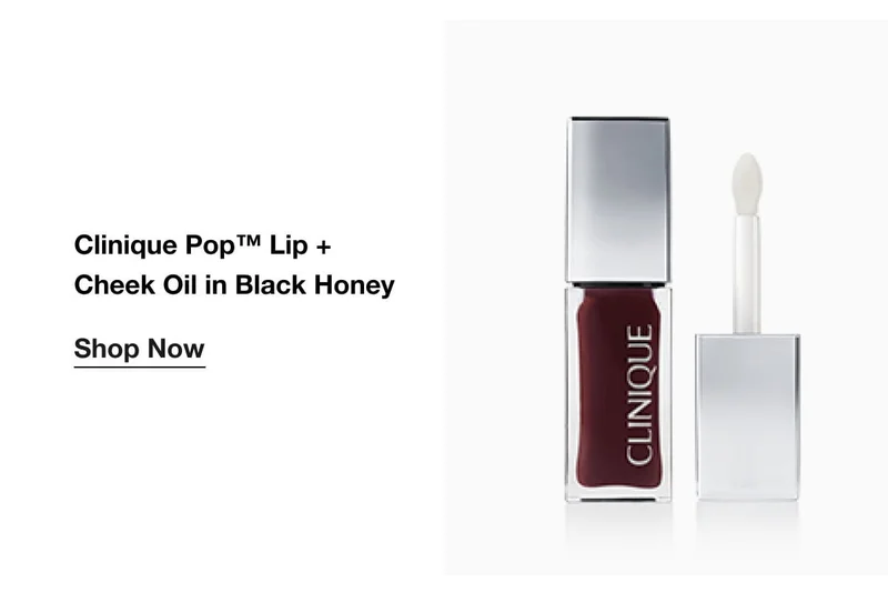 Clinique Pop™ Lip + Cheek Oil in Black Honey | Shop Now Clinique Pop™ Lip + Cheek Oil in Black Honey | Shop Now