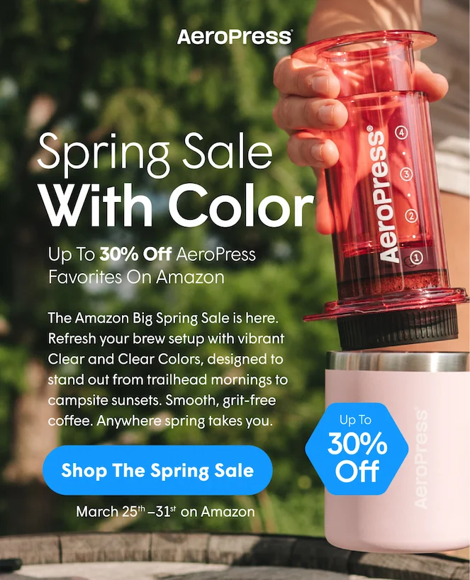 Aeropress Amazon Spring Sale