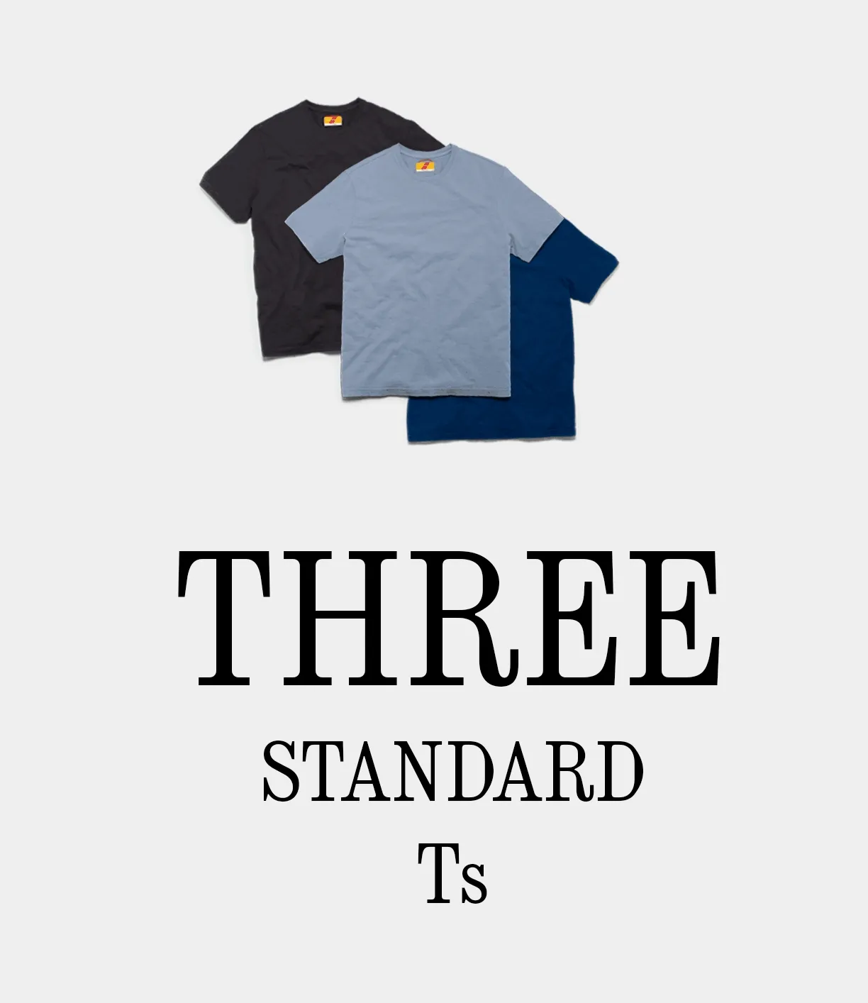 Standard t-shirts