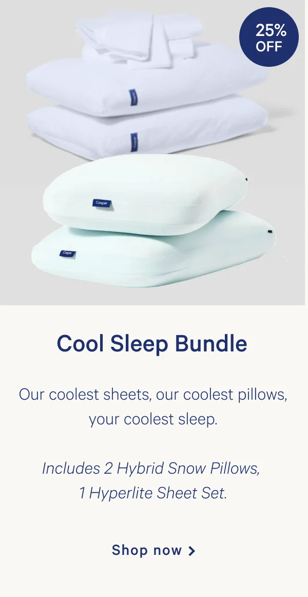 Cool Sleep Bundle >>  Shop now >>