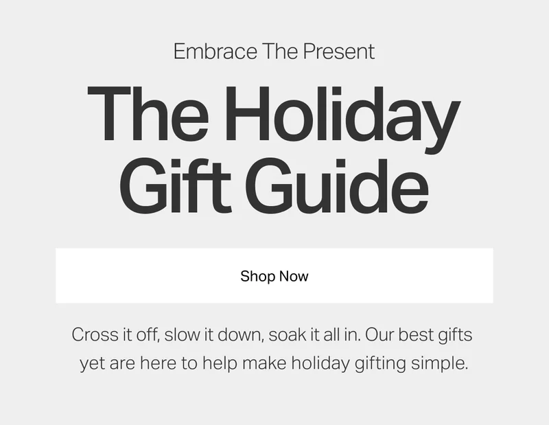 The Holiday Gift Guide
