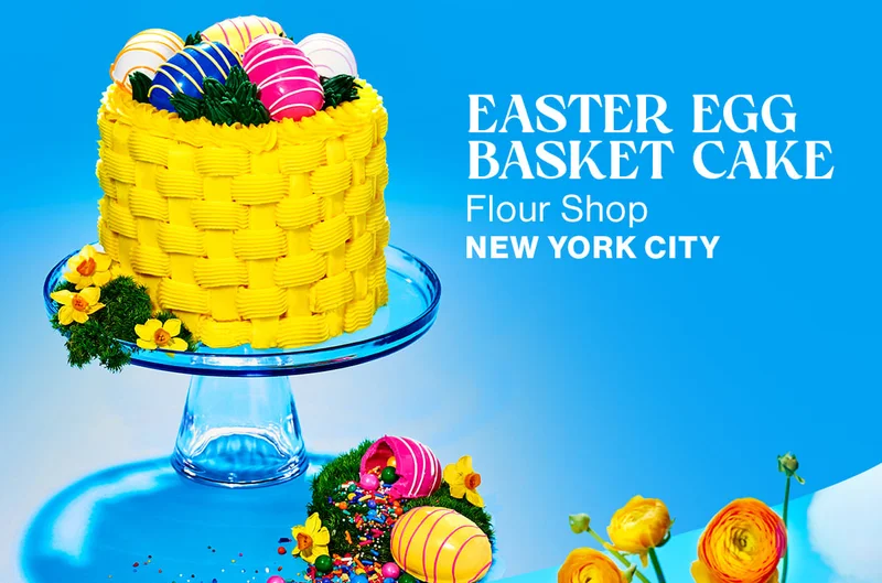 Easter Egg Basket Cake