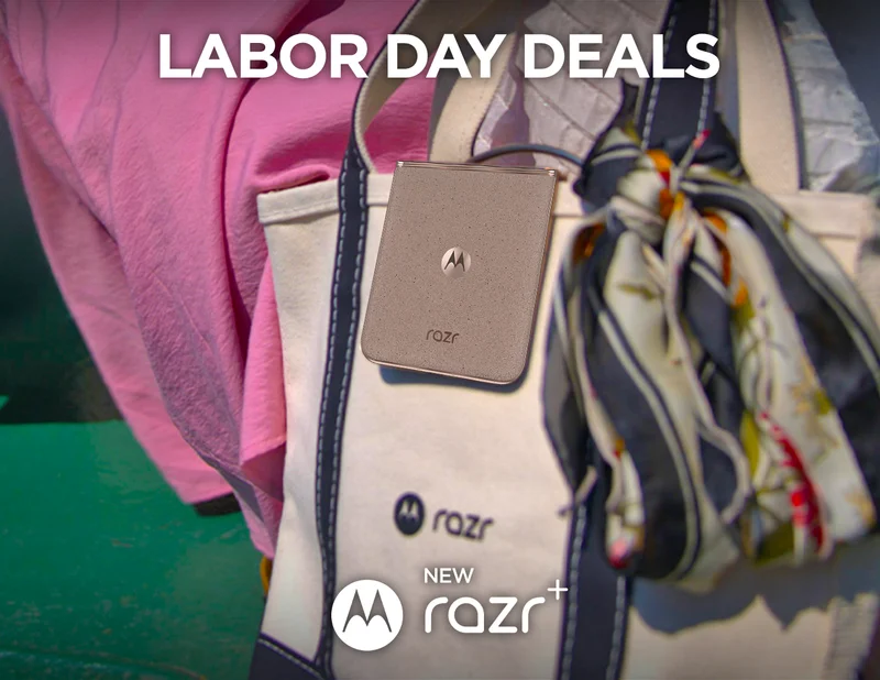 Labor Day Deals - new motorola razr+