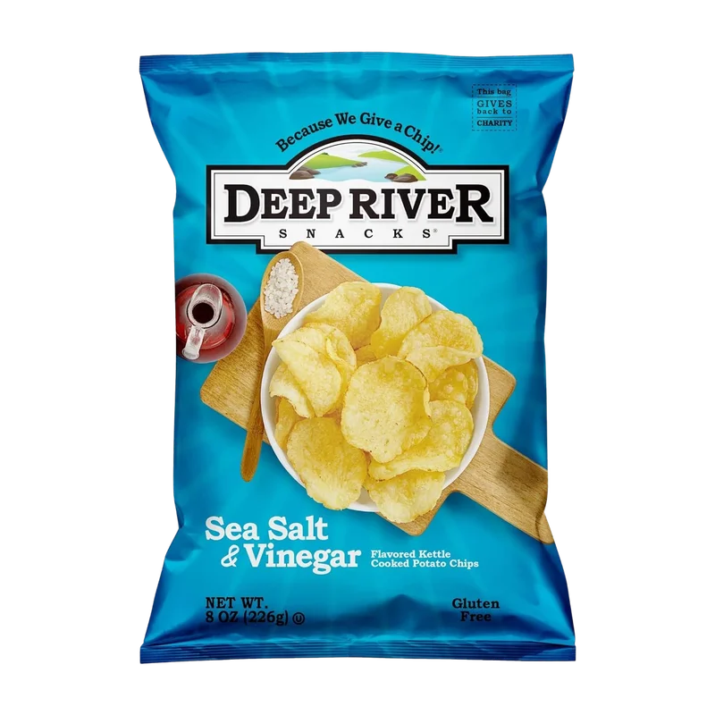 Image of Deep River Sea Salt & Vinegar Kettle Cooked Potato Chips