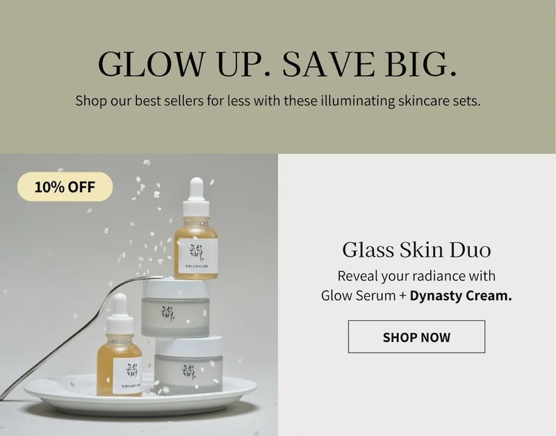 Ground Rice and Honey Glow Mask and Glow Serum