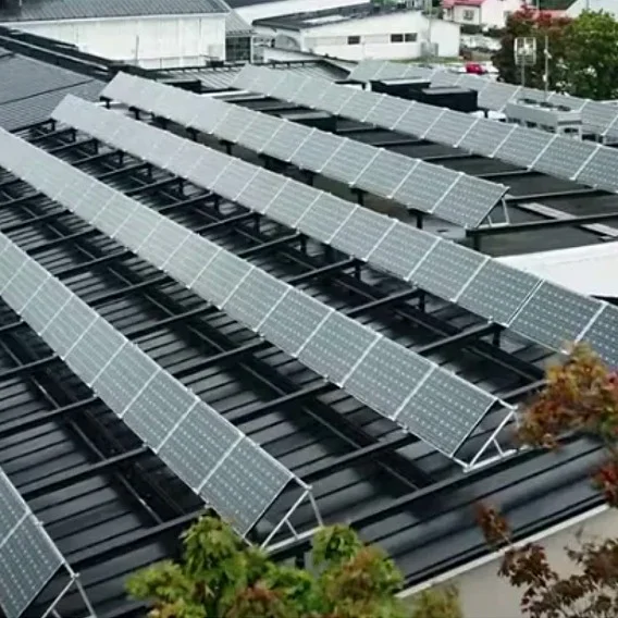 a picture of rooftop panels