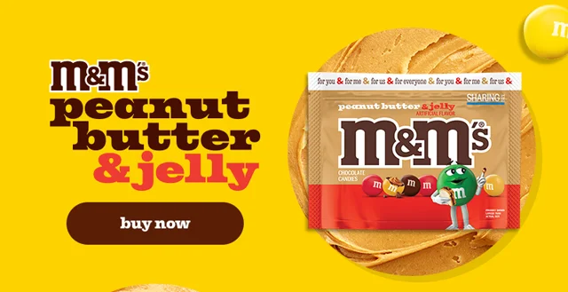 M&M'S PEANUT BUTTER & JELLY
