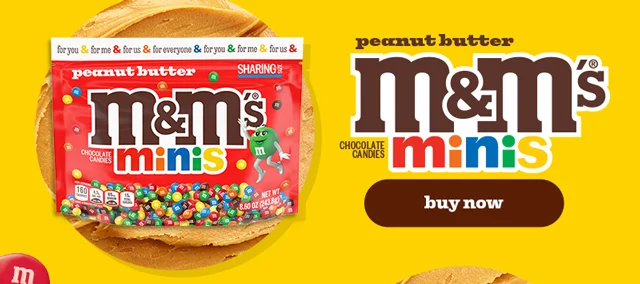 PEANUT BUTTER M&M'S MINIS