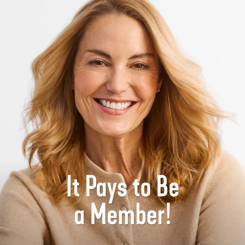 It Pays to Be a Member!