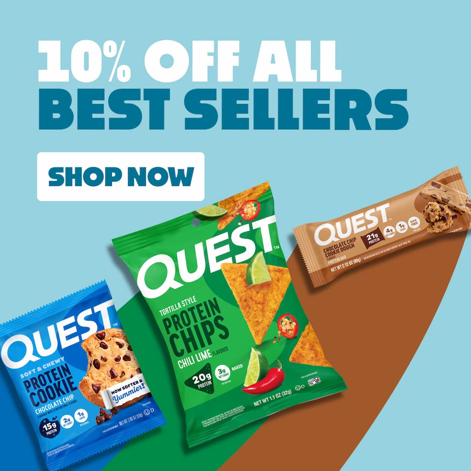 Quest Nutrition - 10% off all Best Sellers