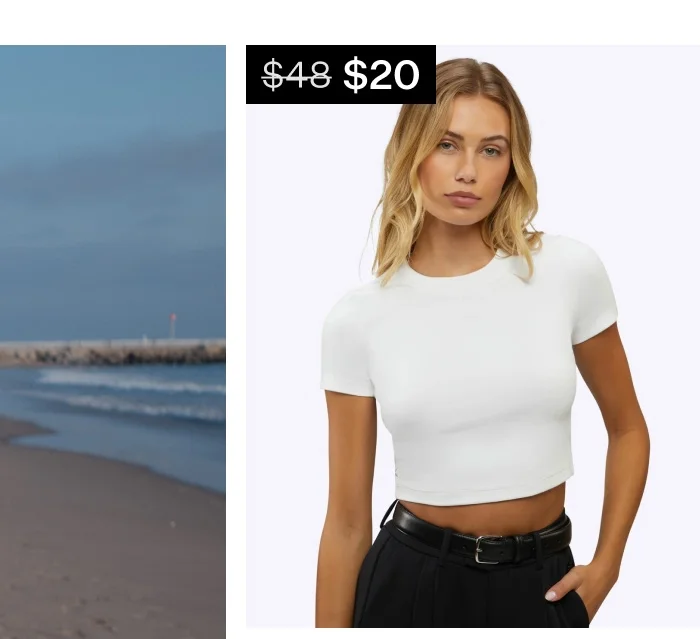 Tomboy Tee Cropped
