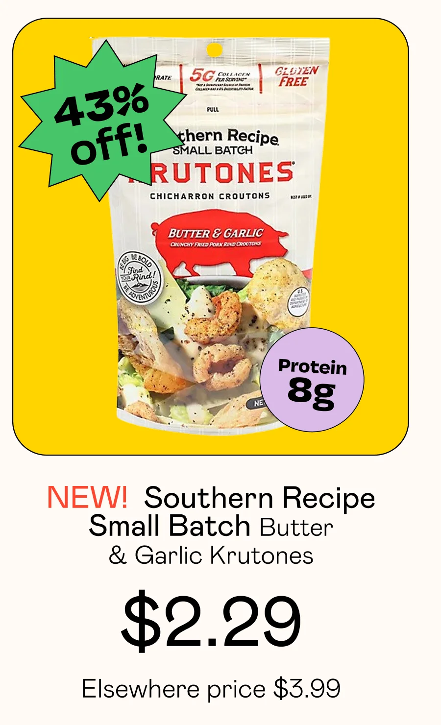 Butter & Garlic Krutones