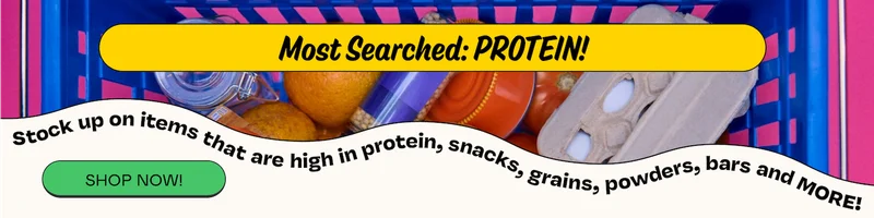 Most Searched: Protein! - Shop Now!