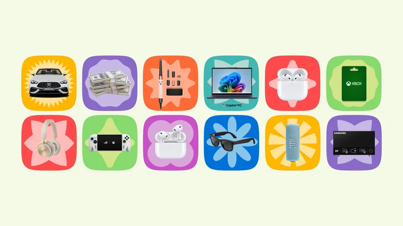 Microsoft Rewards Total Prize Drop.