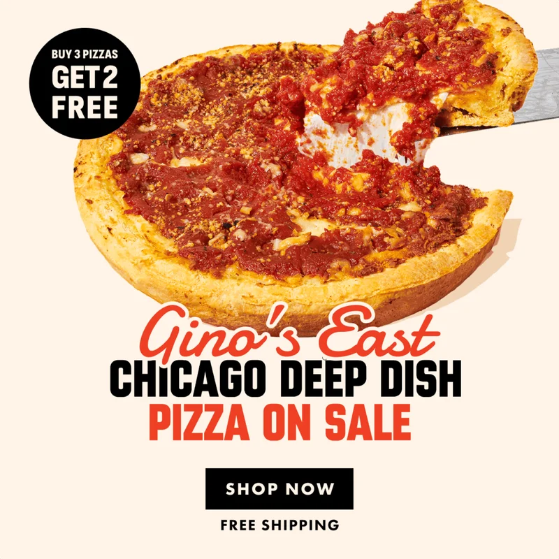Gino's East Sale Gino's East Sale