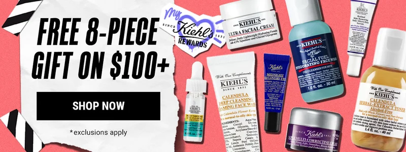 Free 8-Piece Gift On $100+