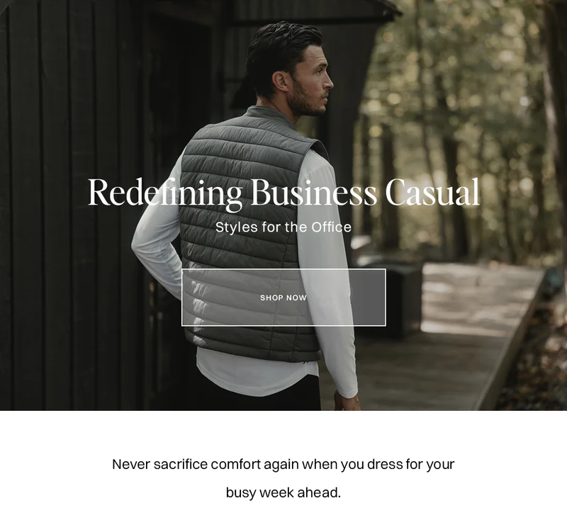 Redefining business casual