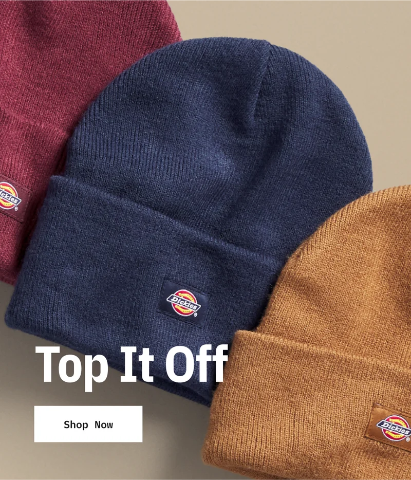 Top It Off. Shop Now.