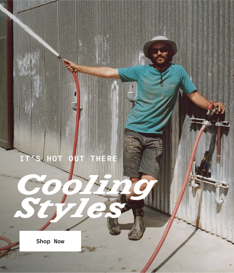 IT'S HOT OUT THERE. Cooling Styles. Shop Now.