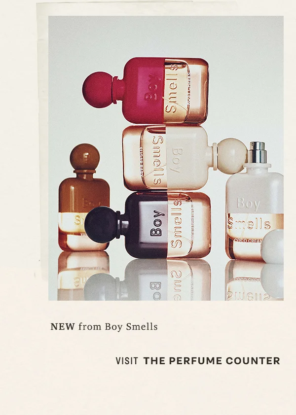 The perfume counter