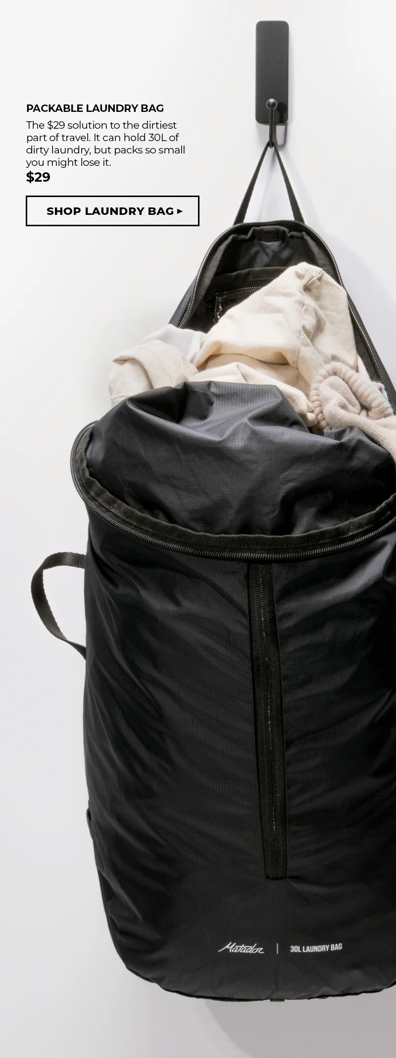 Packable Laundry Bag