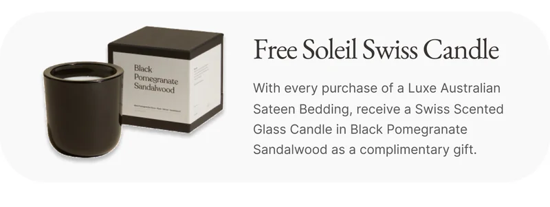 Free Soleil Swiss Candle