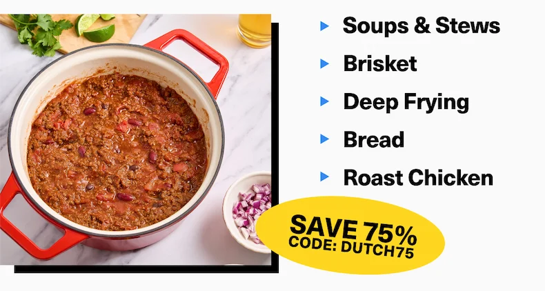 Soups and stews, Brisket, Deep frying, Bread, Roast Chicken. Save 75% with code discount code