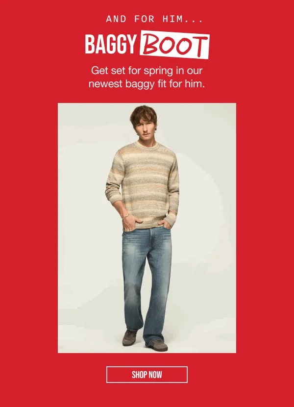 Baggy Boot Shop Now