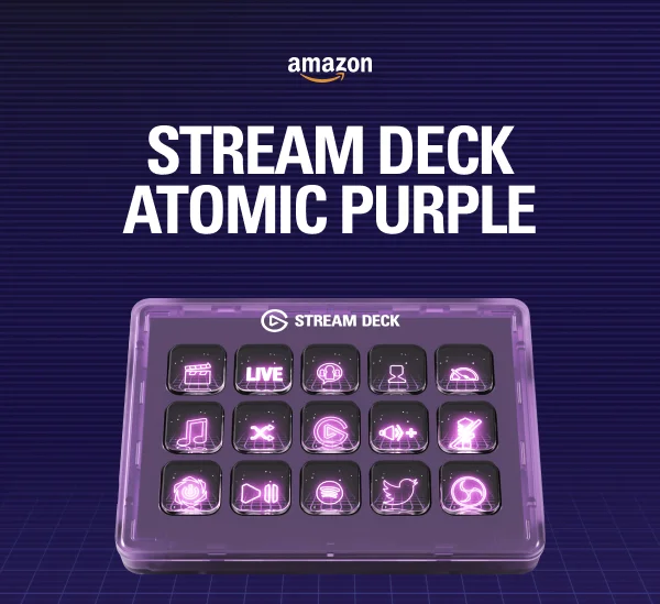 STREAM DECK ATOMIC PURPLE