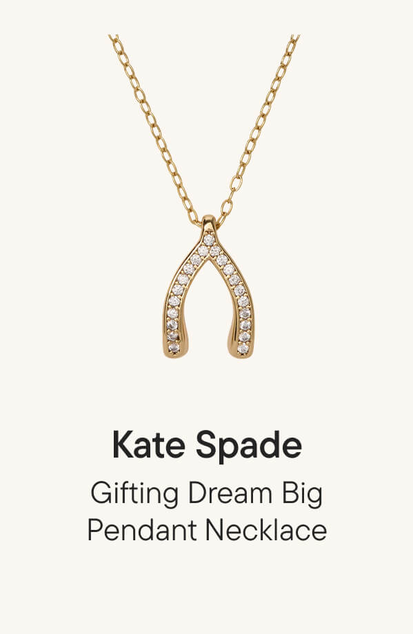 Gifting Dream Big Pendant Necklace