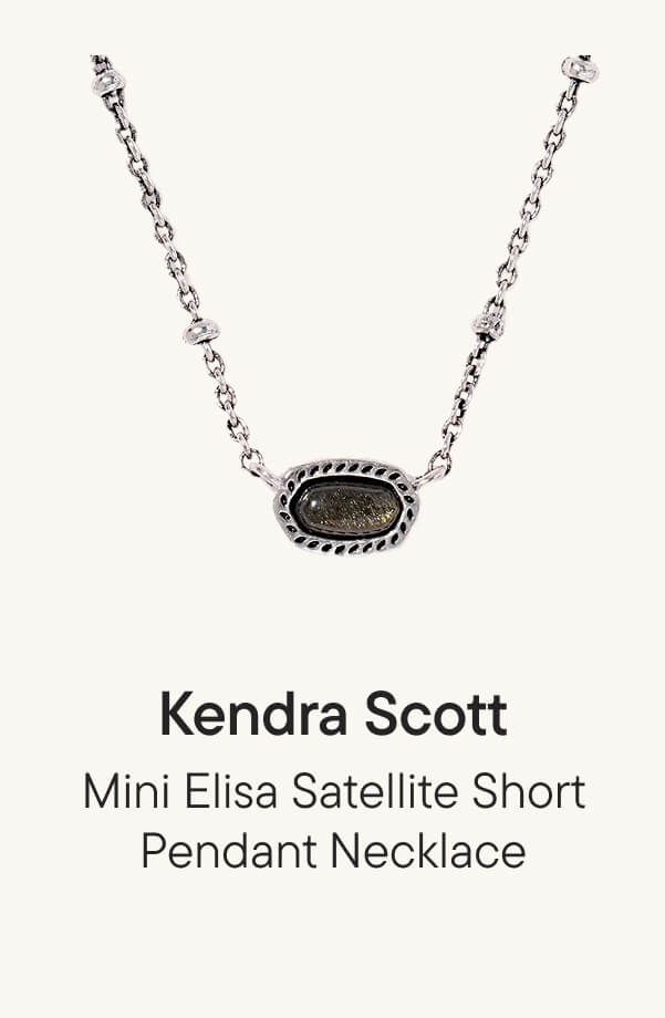 Mini Elisa Satellite Short Pendant Necklace