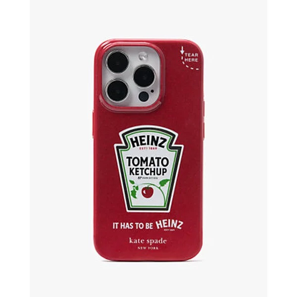 Heinz X Kate Spade New York Glitter iPhone 15 Pro Case