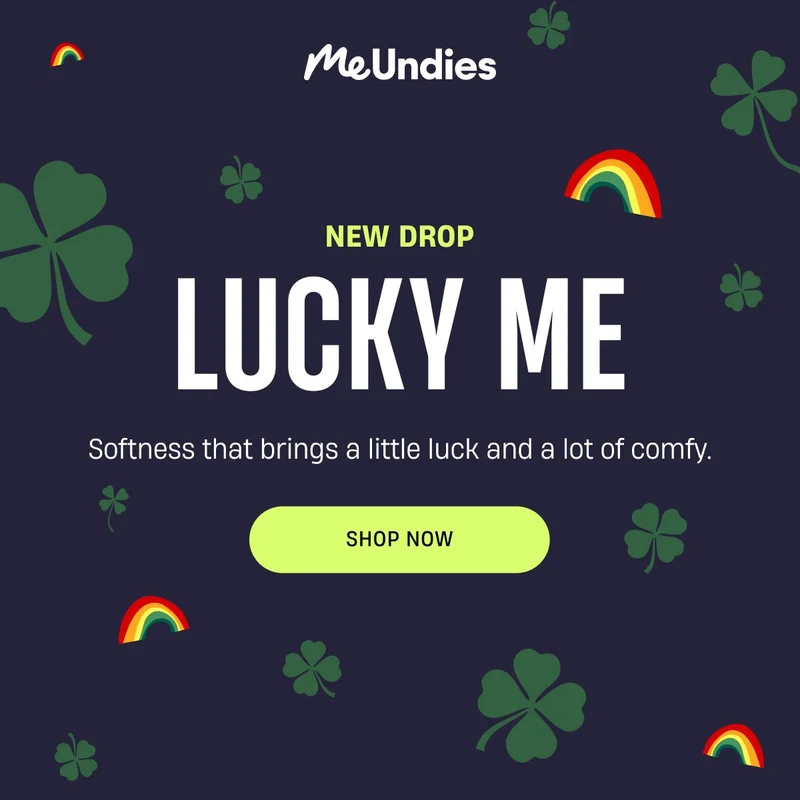 MeUndies | New Drop | Lucky Me | Shop Now