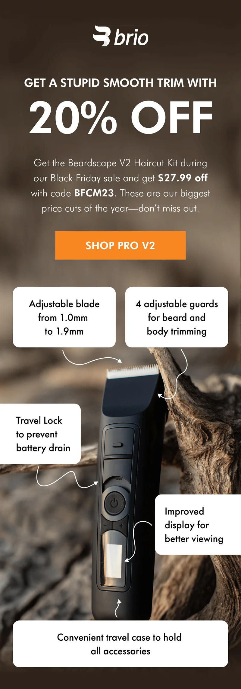 Old Trimmer Not Cutting It? Let's Upgrade with 20% off Sitewide with code BFCM23