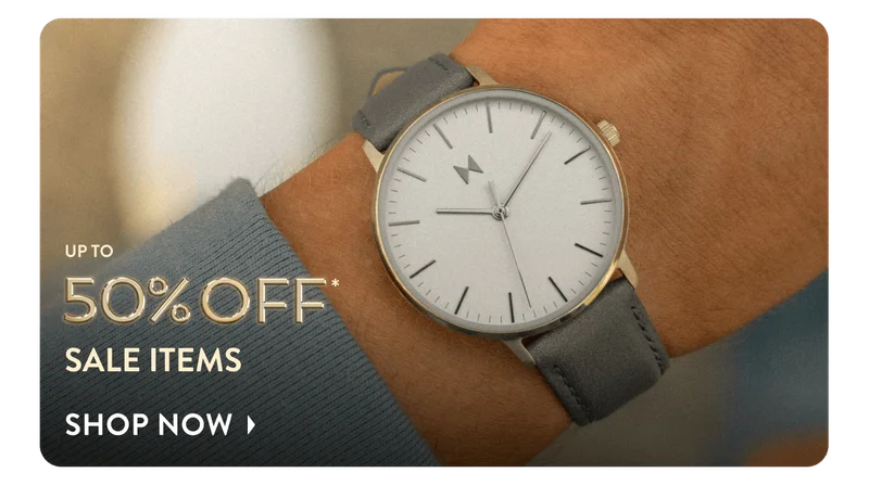 Up to 50% off Sale