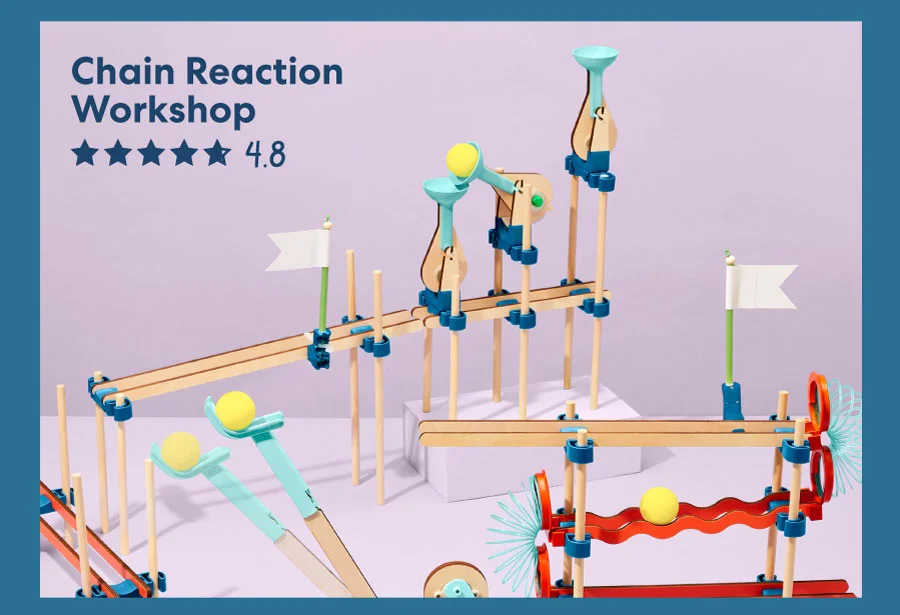 Chain Reaction Workshop - 4.8 Stars