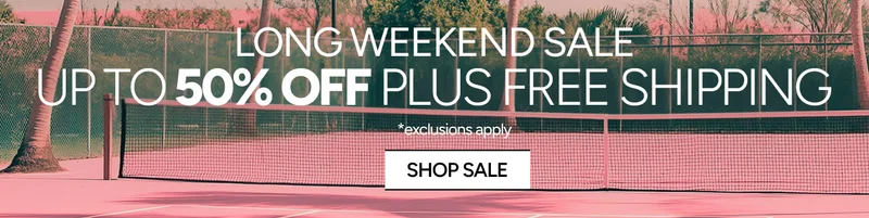 LONG WEEKEND SALE - Up to 50% off sitewide, plus free shipping *exclusions apply. Shop the sale.